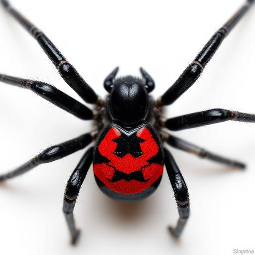 Black widow spider